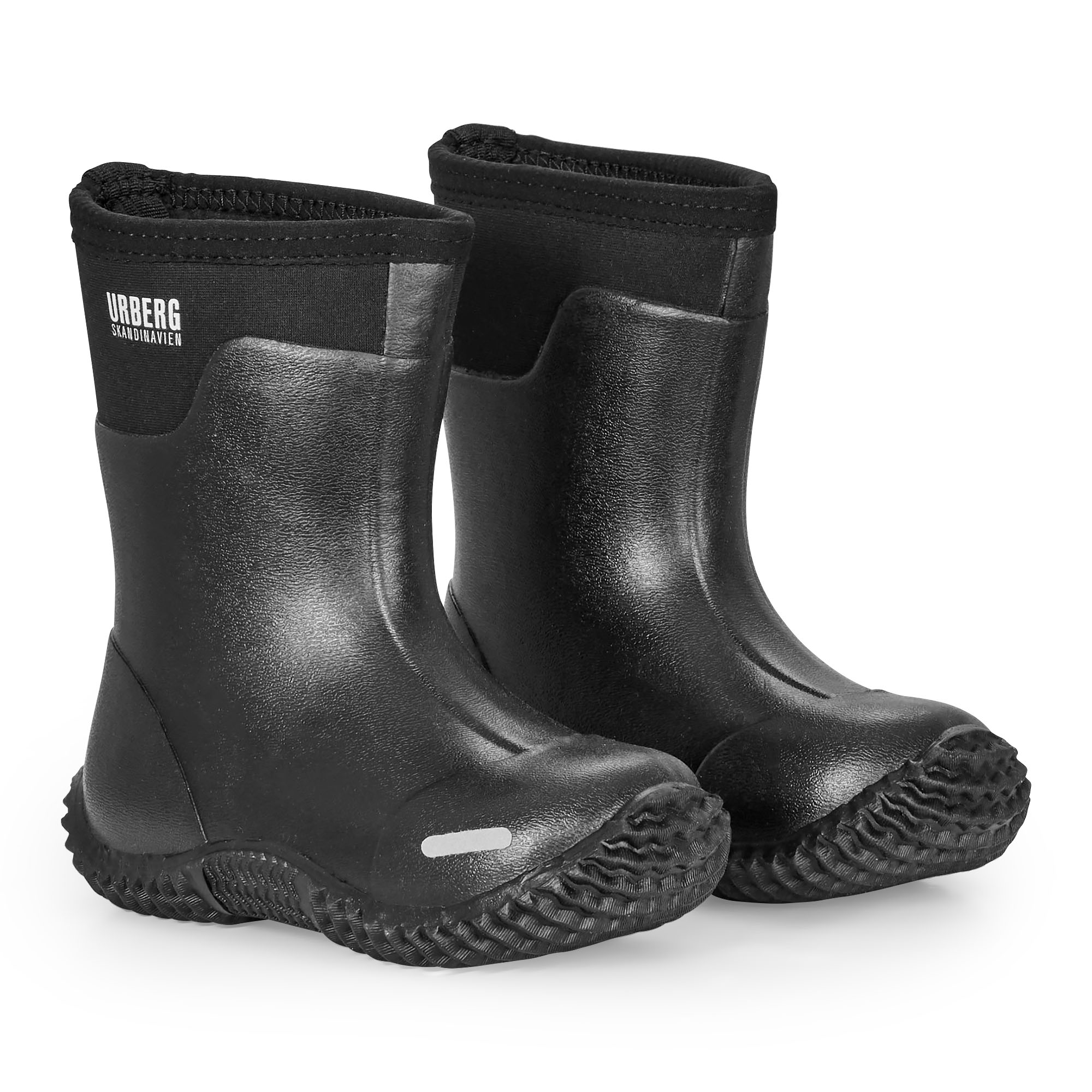 Urberg Kids’ Kaj Fleece Neoprene Boot Black