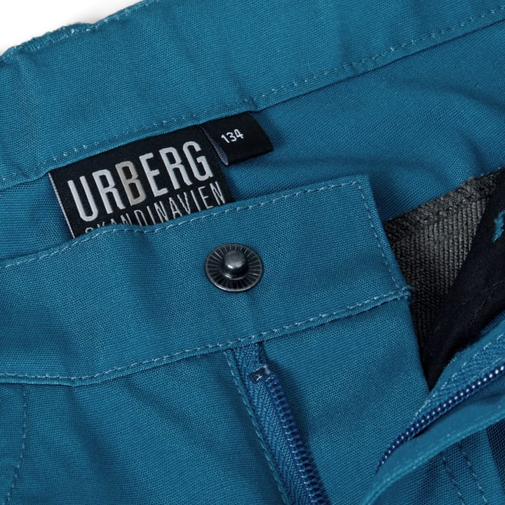 Kids' Bjørndalen 2.0 Hiking Pants Mallard Blue Urberg