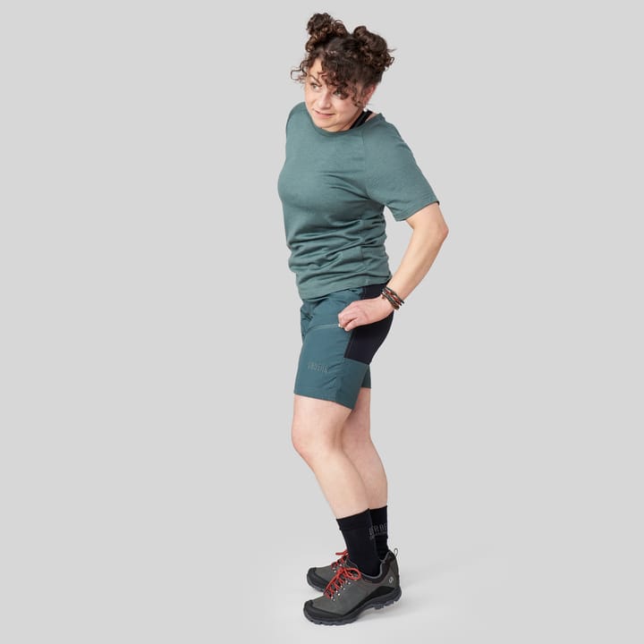 Urberg Women's Lyngen Merino T-shirt Mallard Blue Urberg