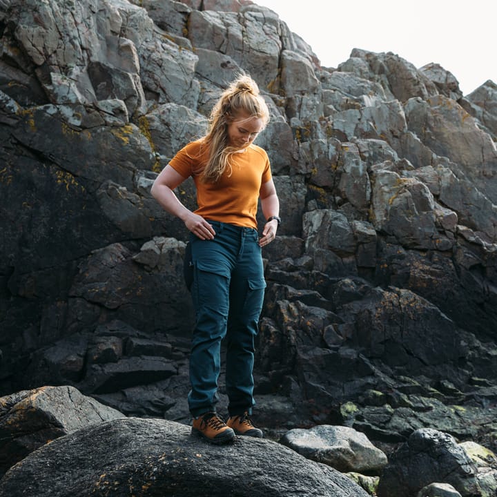 Urberg Women's Lyngen Merino T-shirt Mallard Blue Urberg