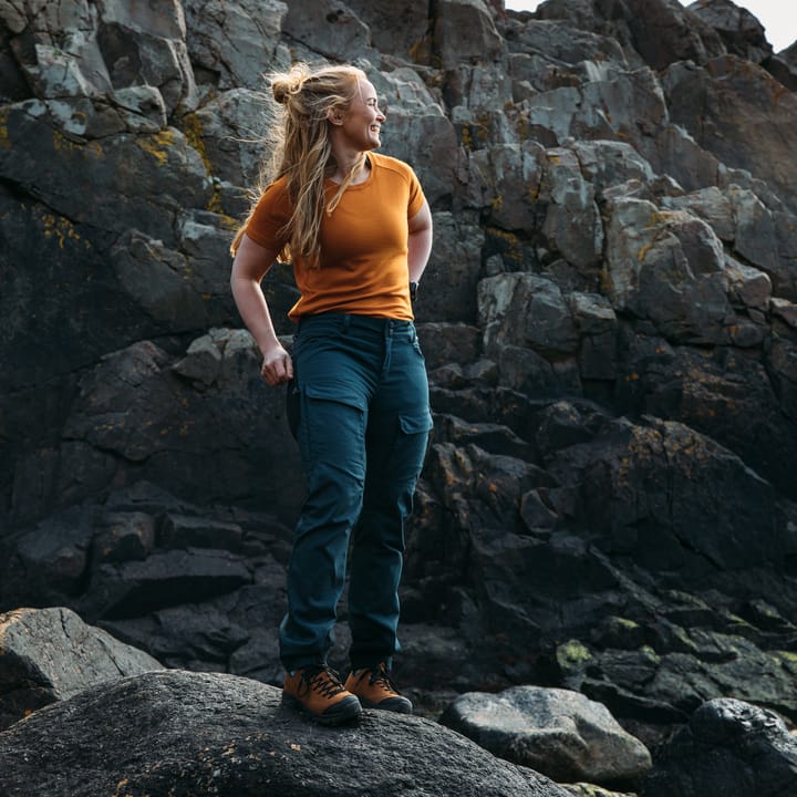 Urberg Women's Lyngen Merino T-shirt Mallard Blue Urberg