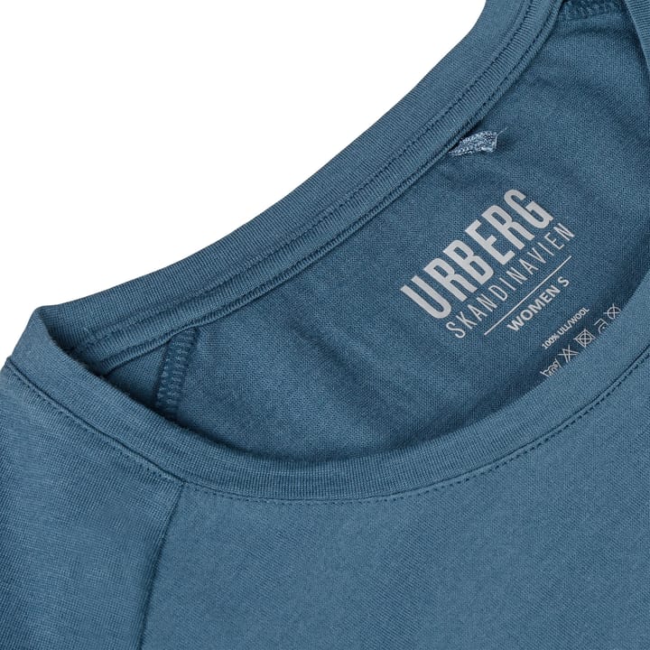 Urberg Women's Lyngen Merino T-shirt Mallard Blue Urberg