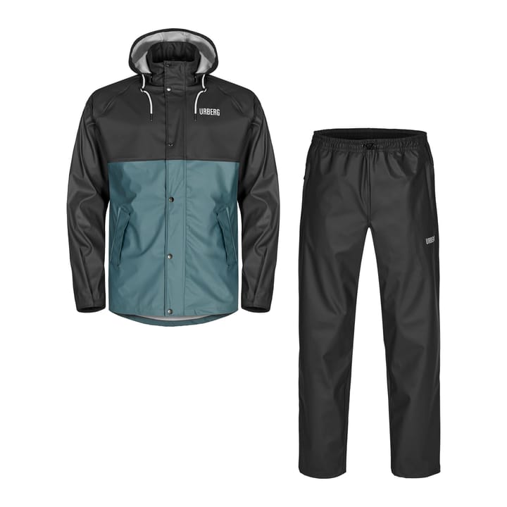 Urberg Malme PU Rain Set Unisex Black Beauty Urberg