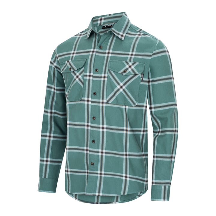 Urberg Two Pocket Flanell Shirt Men Silver Pine/ Blue Nights Urberg