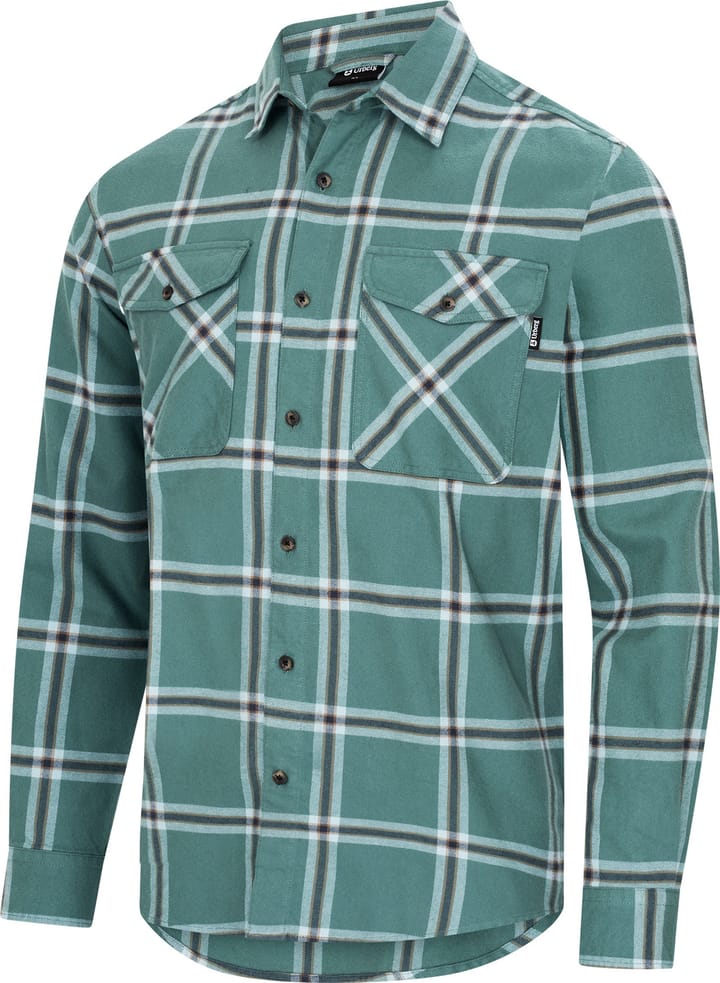 Urberg Men's Two Pocket Flanell Shirt Silver Pine/ Blue Nights Urberg