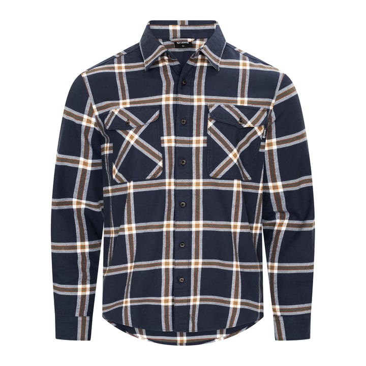 Urberg Two Pocket Flanell Shirt Men Blue Nights/deep Lichen Green Urberg