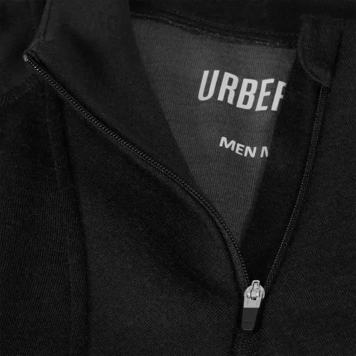 Urberg Men's Merino-Bamboo Base Layer Zip Top Black Beauty Urberg