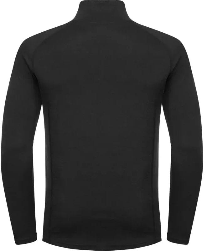 Urberg Men's Merino-Bamboo Base Layer Zip Top Black Beauty Urberg