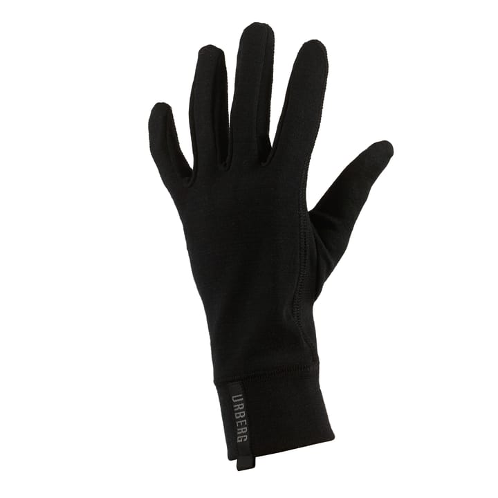 Urberg Merino Wool Liner Gloves Jet Black Urberg Urberg Merino Wool Liner Gloves Jet Black Urberg