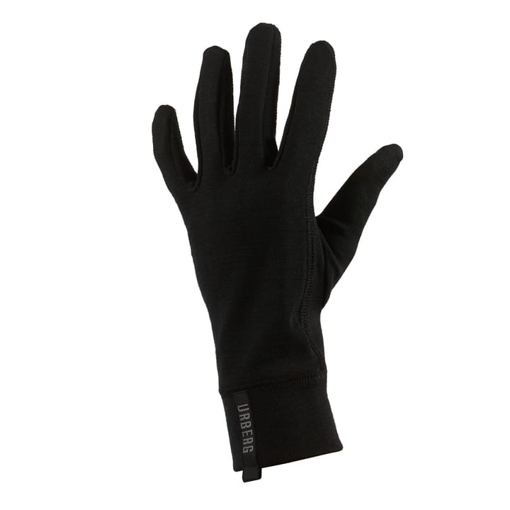 Urberg Merino Wool Liner Gloves Jet Black Urberg Urberg Merino Wool Liner Gloves Jet Black Urberg