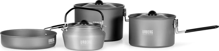 Urberg Rogen Cookset 4P Grey Urberg Urberg Rogen Cookset 4P Grey Urberg