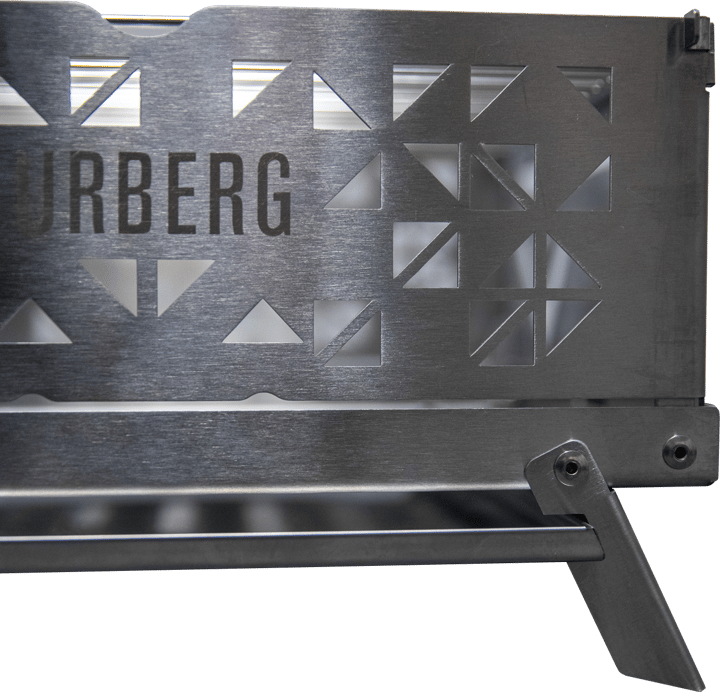 Rogen Portable Wood Stove Stainless Urberg