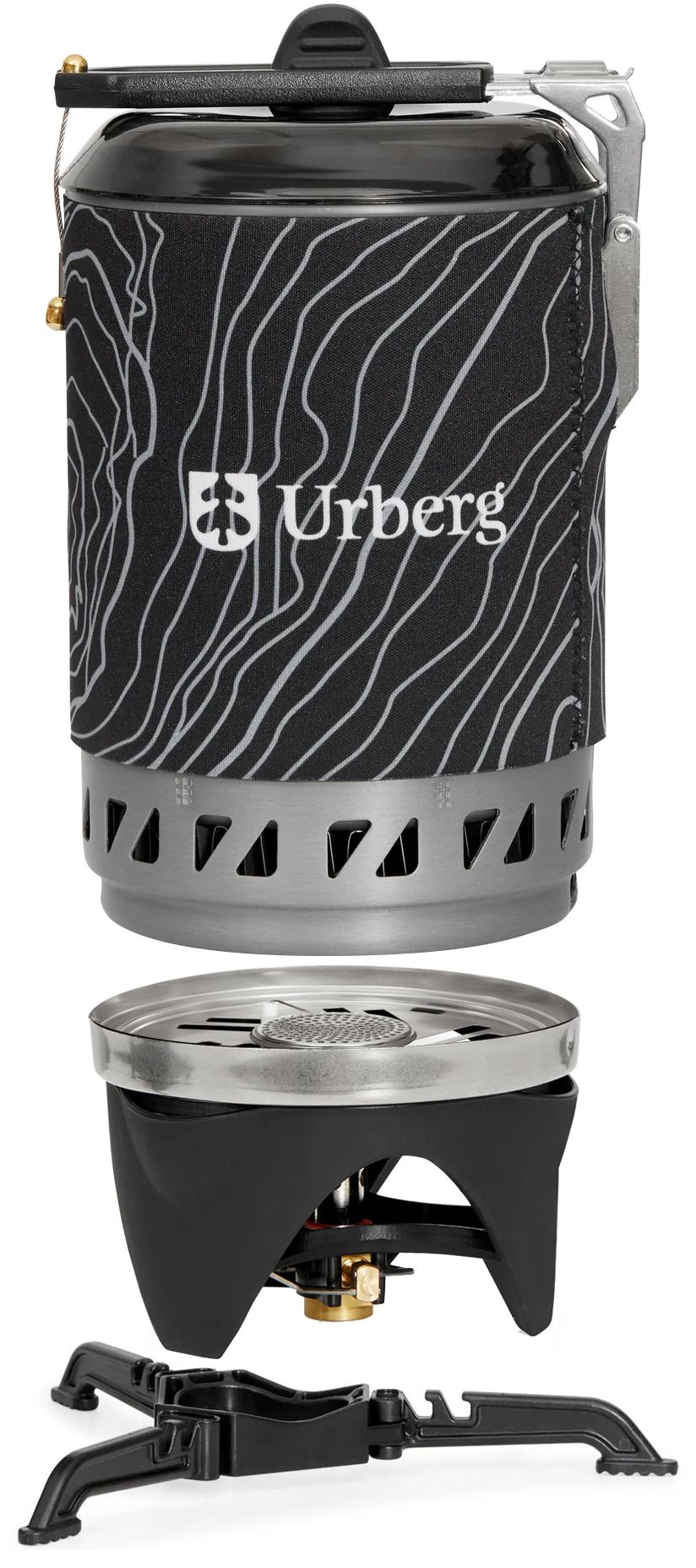 Urberg Rogen Power Stove 1 L Black