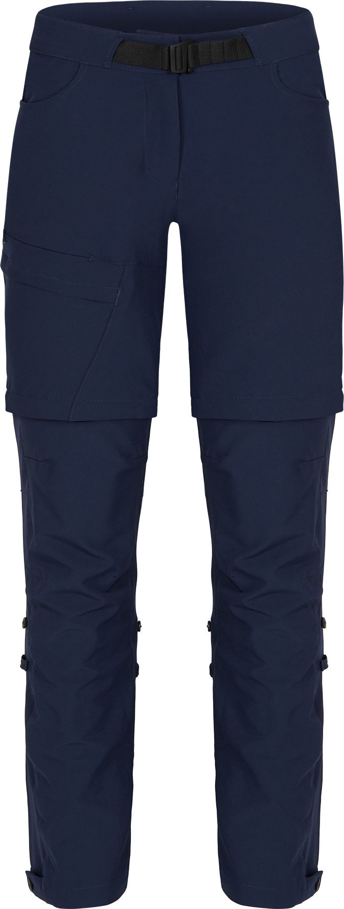 Women's Brodalen Zip-Off Hiking Pants Dark Navy Urberg