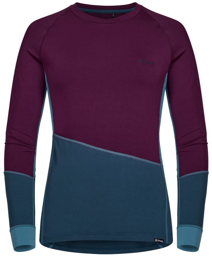 Urberg Women's Gjota Bamboo Top Dark Purple Urberg