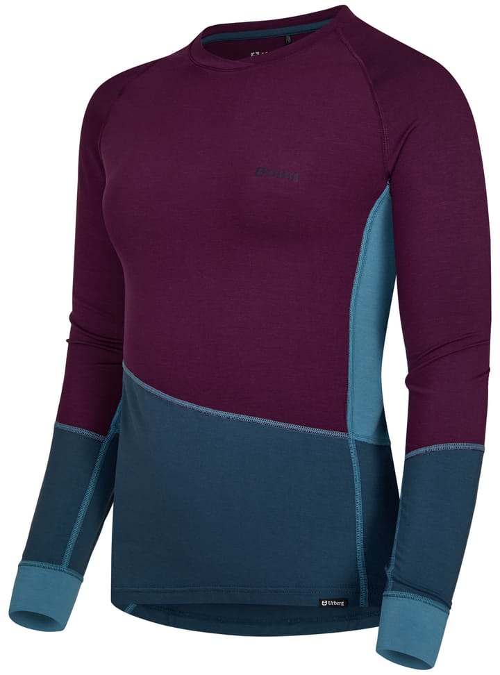 Urberg Women's Gjota Bamboo Top Dark Purple Urberg