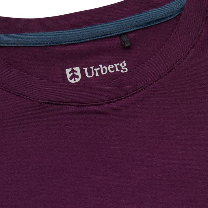 Urberg Women's Gjota Bamboo Top Dark Purple Urberg