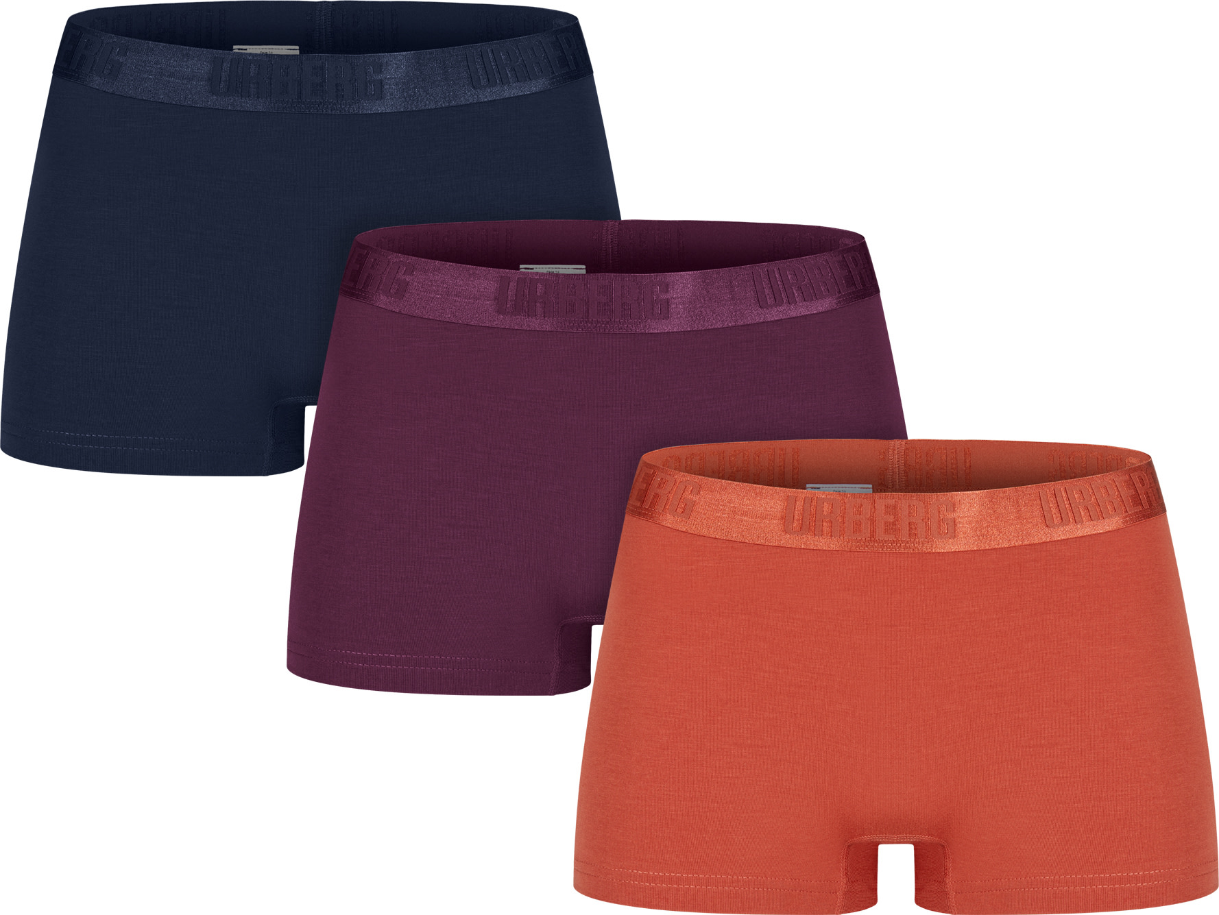 Women’s Isane 3-pack Bamboo Boxers Multi Color Iii