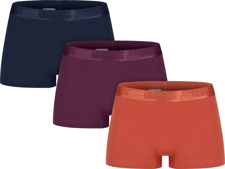 Urberg Women's Isane 3-pack Bamboo Boxers Multi Color III Urberg