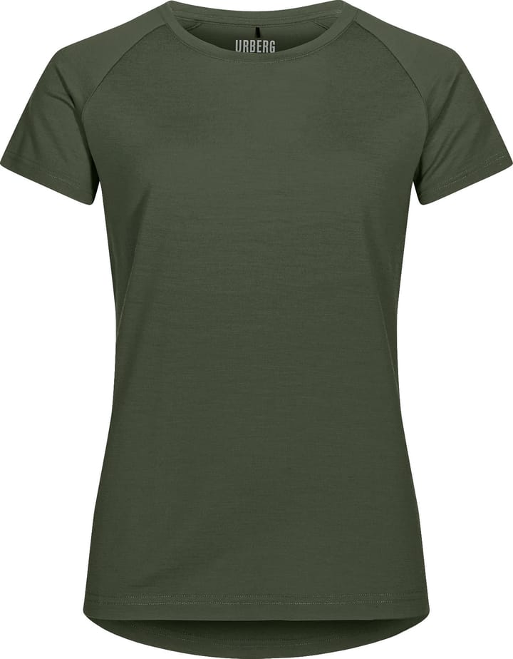 Urberg Women's Lyngen Merino T-Shirt 2.0 Kombu Green Urberg
