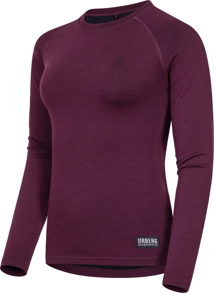 Urberg Merino-Bamboo Base Layer Top Wmn Potent Purple Urberg Urberg Merino-Bamboo Base Layer Top Wmn Potent Purple Urberg