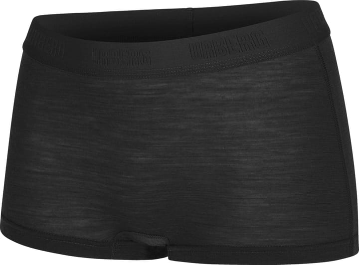 Women's Thin Merino Boxer Black Beauty Urberg