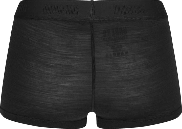 Women's Thin Merino Boxer Black Beauty Urberg