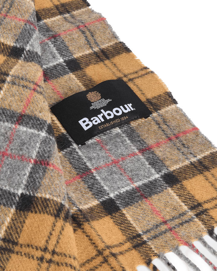 Barbour Unisex Tartan Lambswool Scarf Dk Dress Tartan Barbour