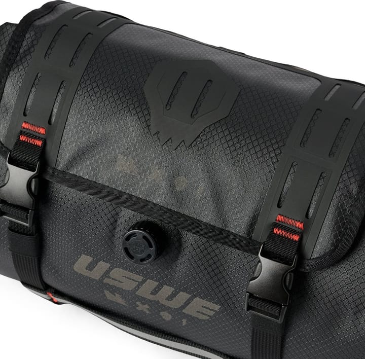 USWE Handlebar Roll-Top Bag + Holster Black USWE
