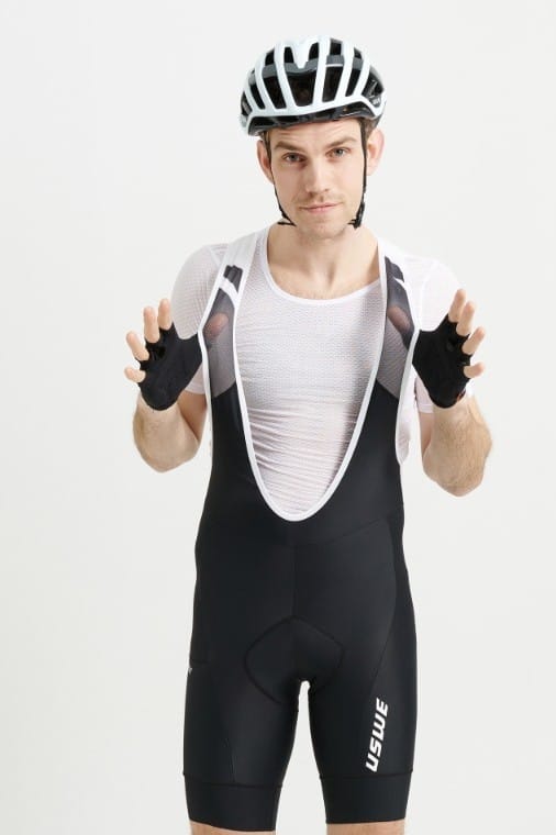 Men's Grus Bib Shorts Black USWE