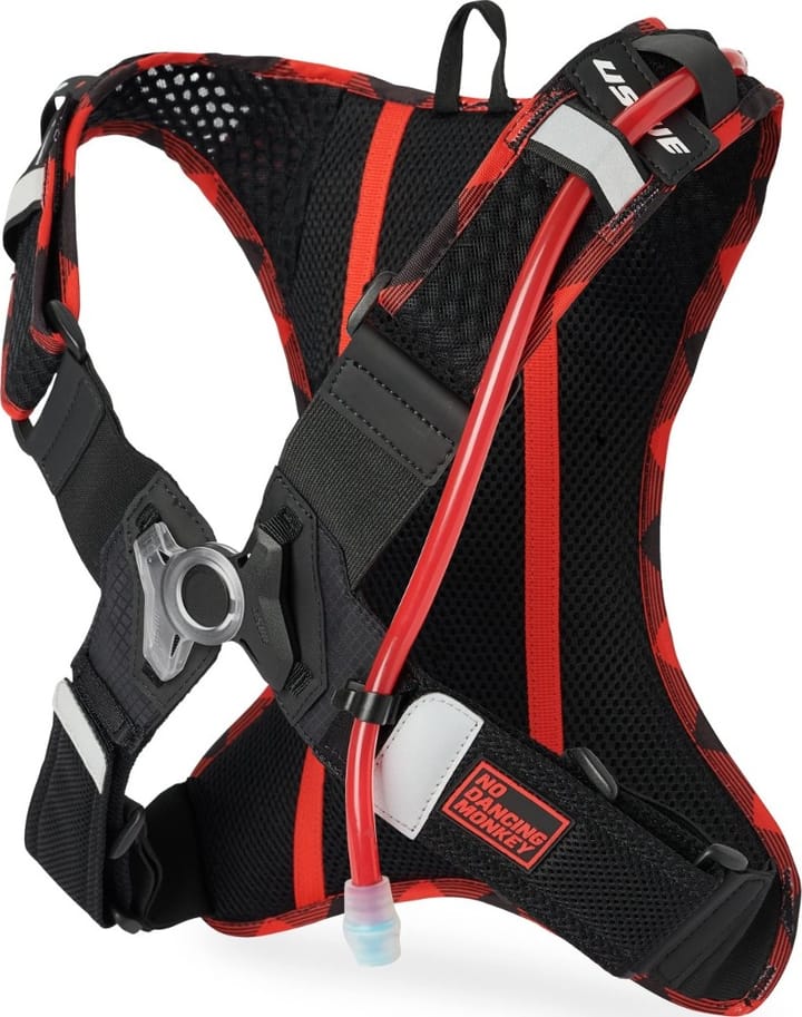 USWE Outlander 2L Hydration Pack Flannel Red/black USWE