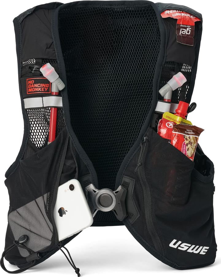 USWE Pace 14L Trail Running Vest Black USWE
