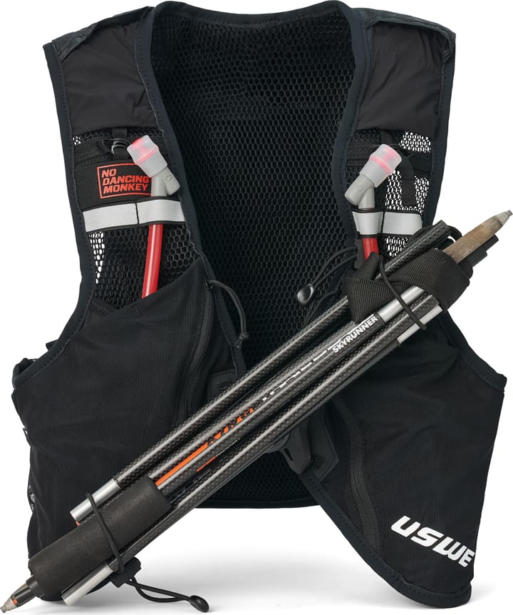 USWE Pace 14L Trail Running Vest Black USWE