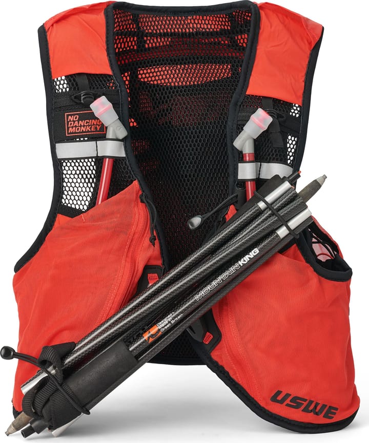 USWE Pace 14L Trail Running Vest Red/black USWE