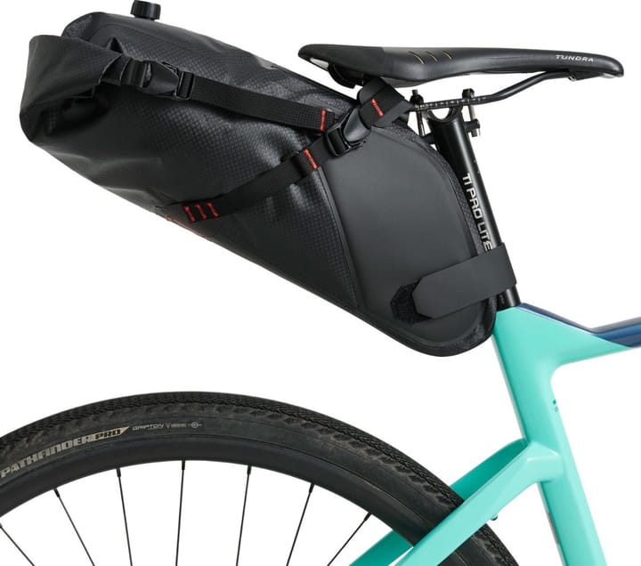 USWE Roll-Top Saddle Bag Black USWE
