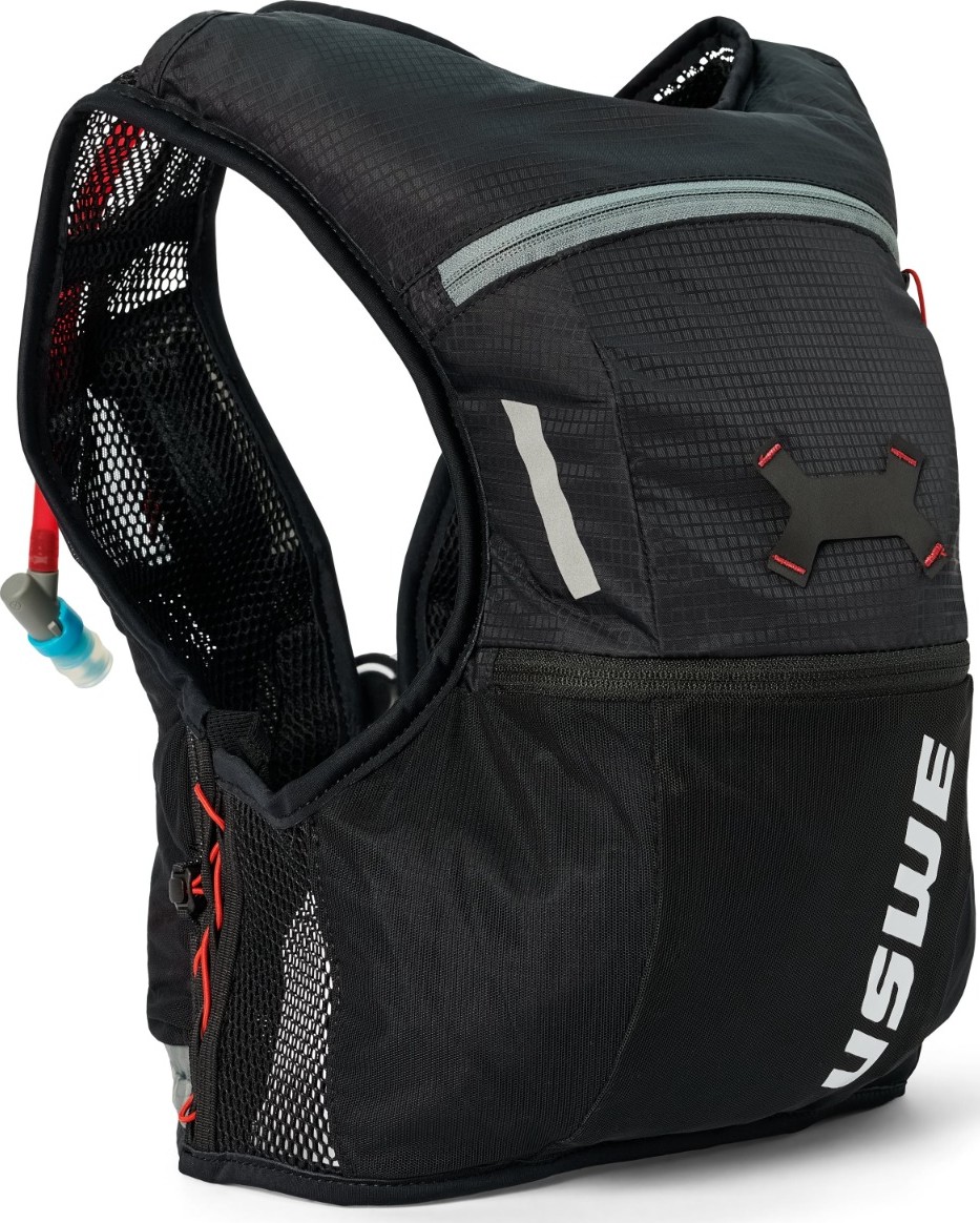 USWE Rush 8L Bike Hydration Vest Black/grey Träningsryggsäckar L
