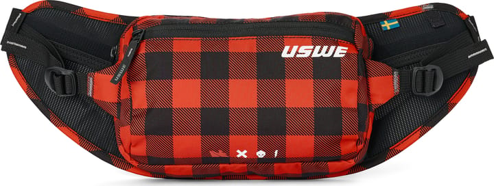 USWE Waist 2L Hip Pack Flannel Red USWE