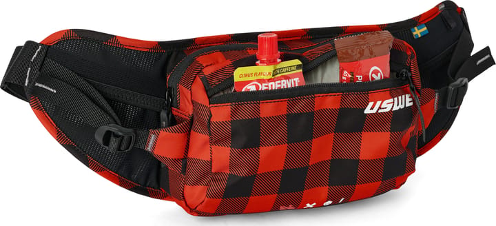 USWE Waist 2L Hip Pack Flannel Red USWE
