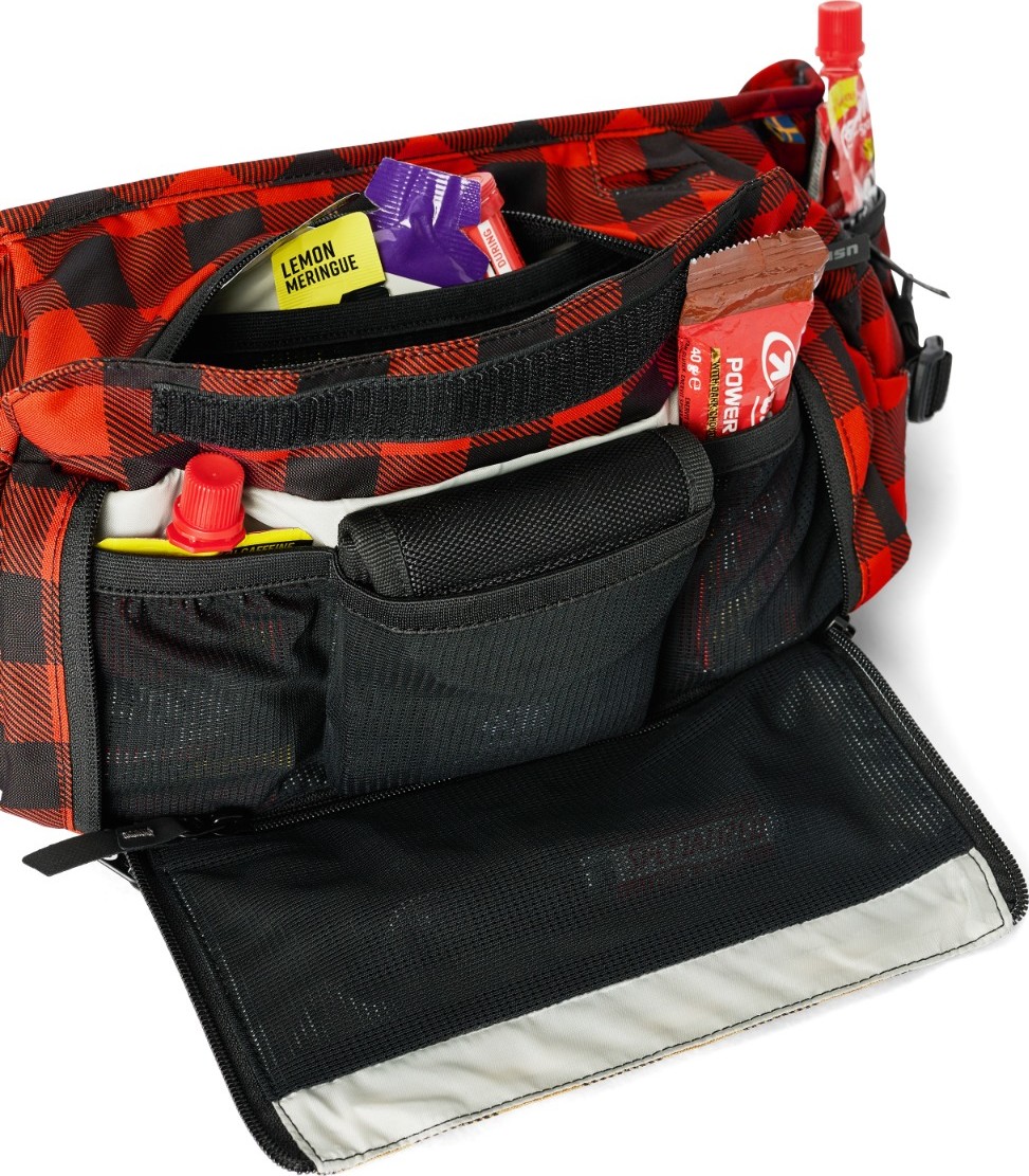USWE Waist 6L Hip Pack Flannel Red Midjeväskor OneSize