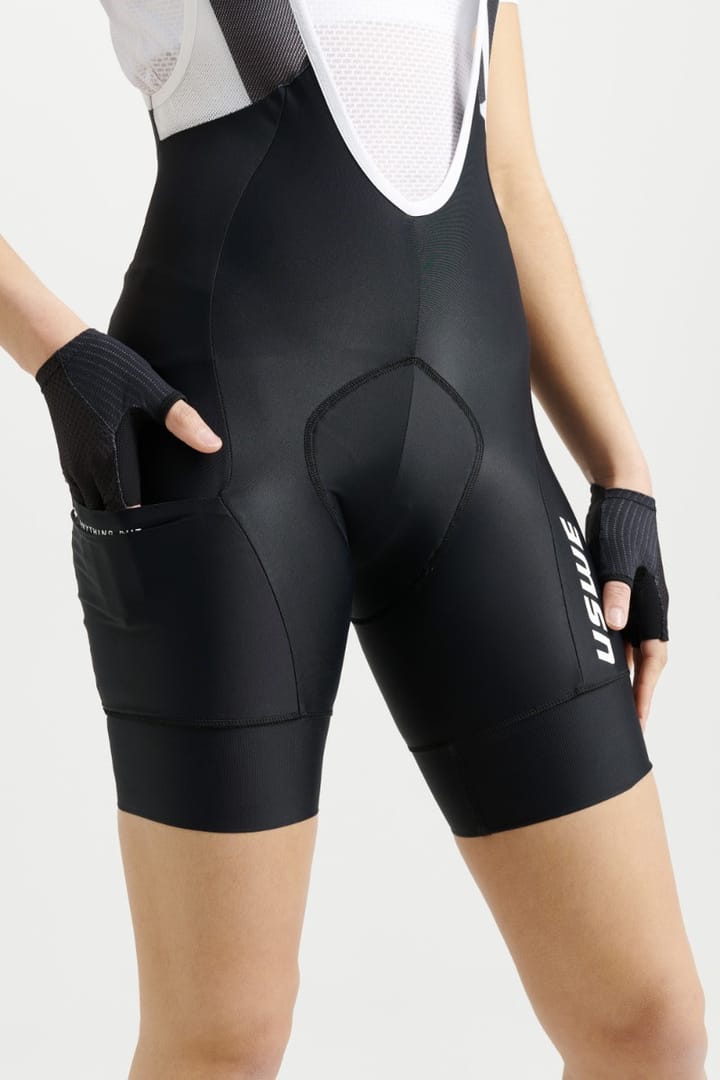 USWE Women's Grus Bib Shorts Black USWE