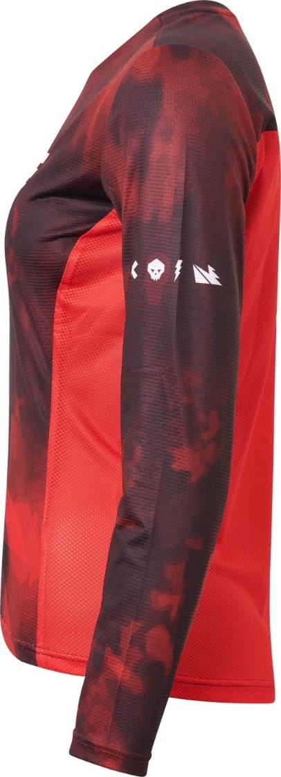 Women's Luftig MTB Jersey Flame Red USWE