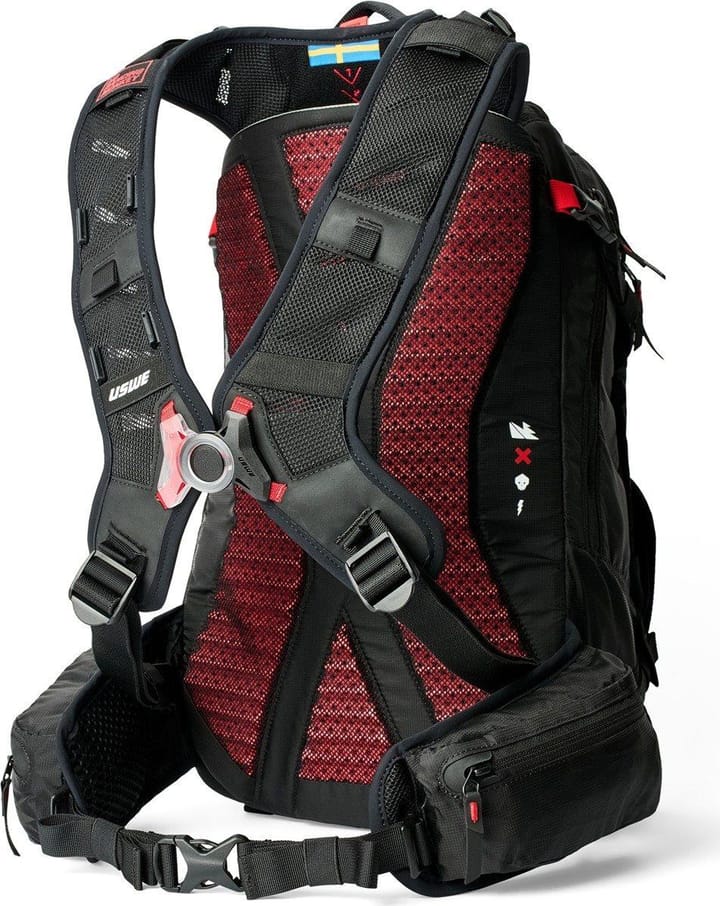 USWE Zippered VST 25L Daypack Black USWE
