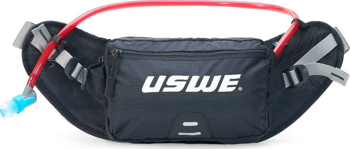 USWE Zulo 2L Hydration Waist Pack Carbon Black