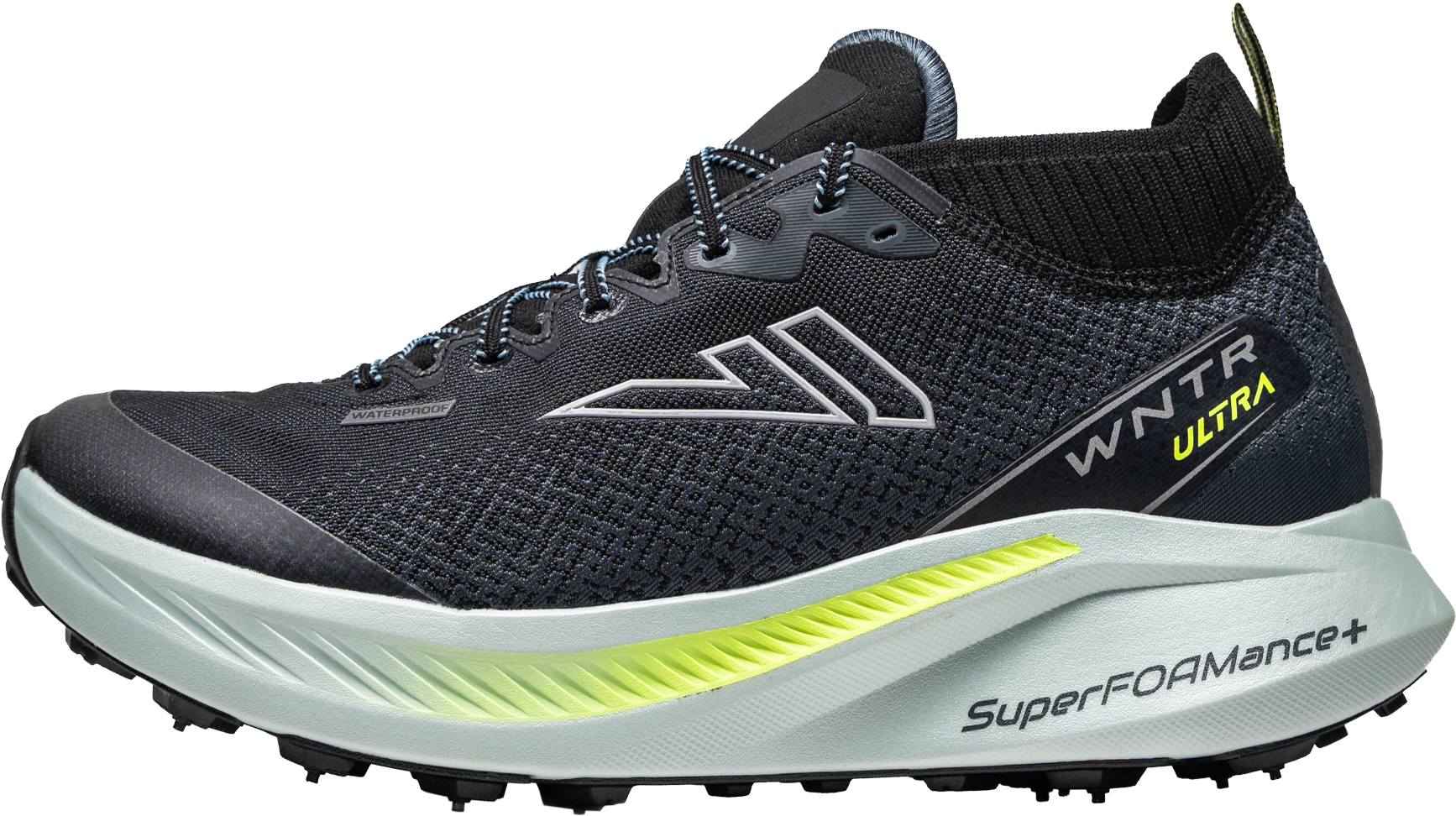 VJ Sport Unisex Ultra WNTR Black/turquoise