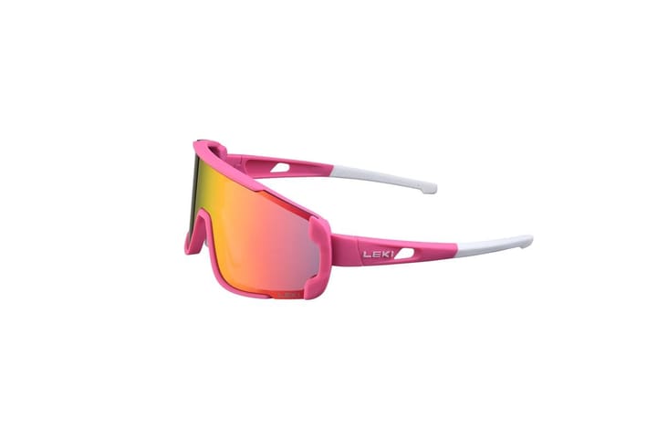 Leki Storm Magnetic Race Pink/Yellow And Revo Leki