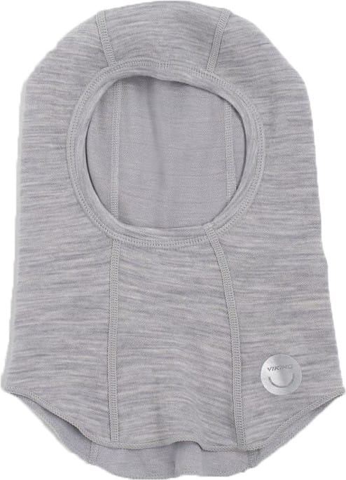 Viking Footwear Kid's Soft Merino Wool Balaclava Grey/light Grey Viking Footwear