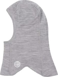 Viking Footwear Kid's Soft Merino Wool Balaclava Grey/light Grey Viking Footwear