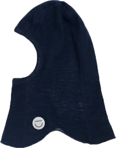 Viking Footwear Kid's Soft Merino Wool Balaclava Navy Viking Footwear