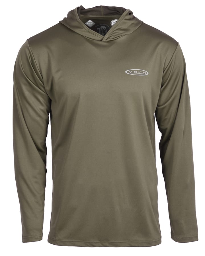 Vision Vision Bamboo Bug & Uv Hoodie Pale Olive Vision