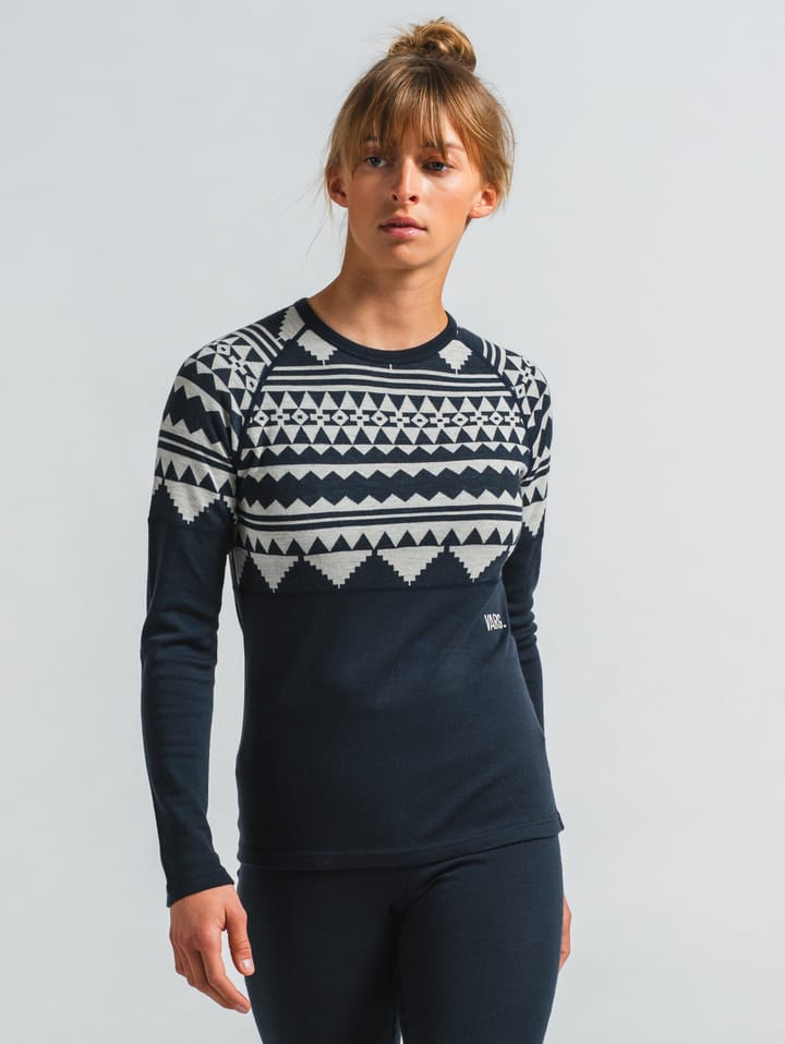 Varg Women's Mattmar Baselayer Top Ink Blue Varg
